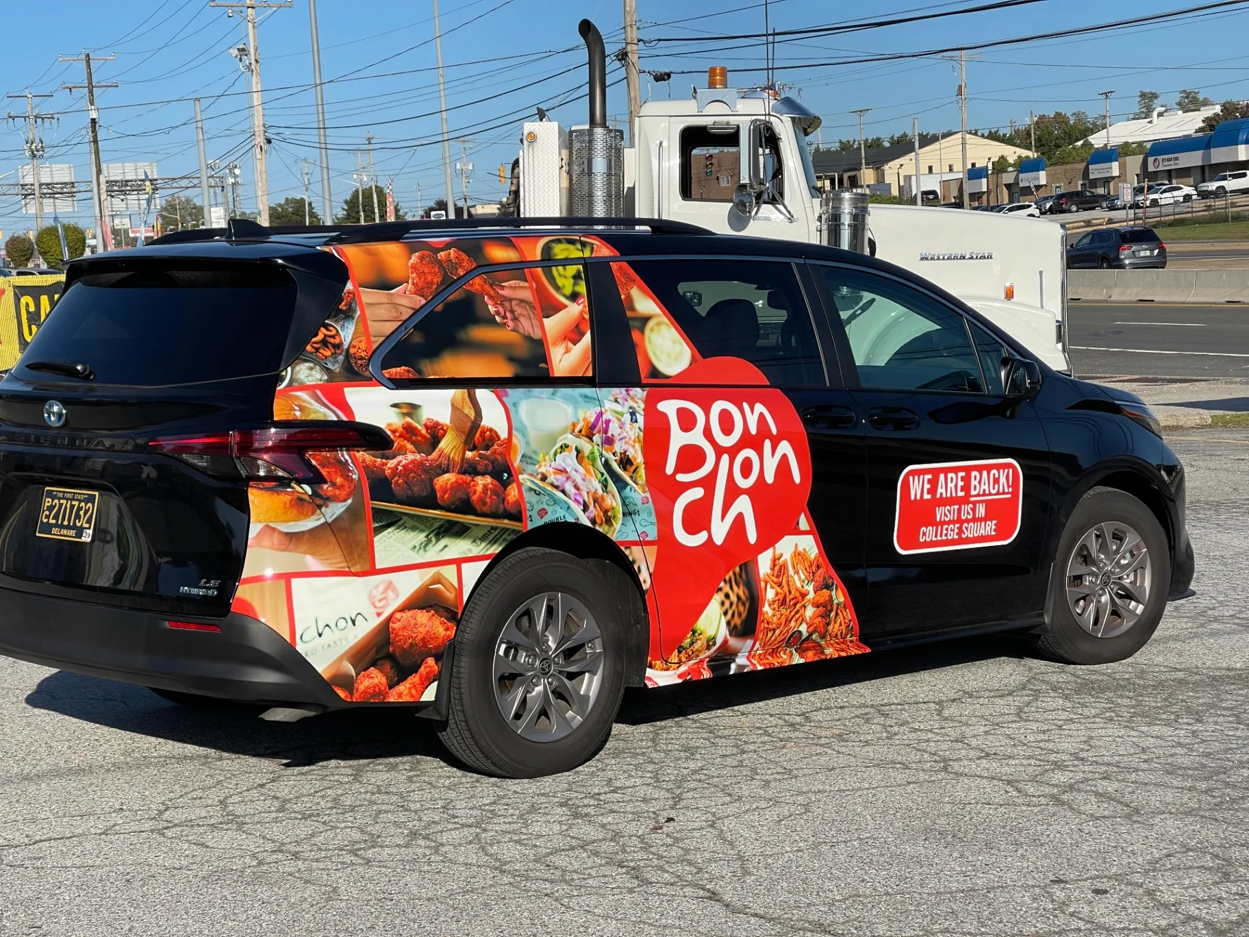 Full vehicle wrap by ZeroDegree Signs - professional vehicle graphics in Wilmington, Delaware