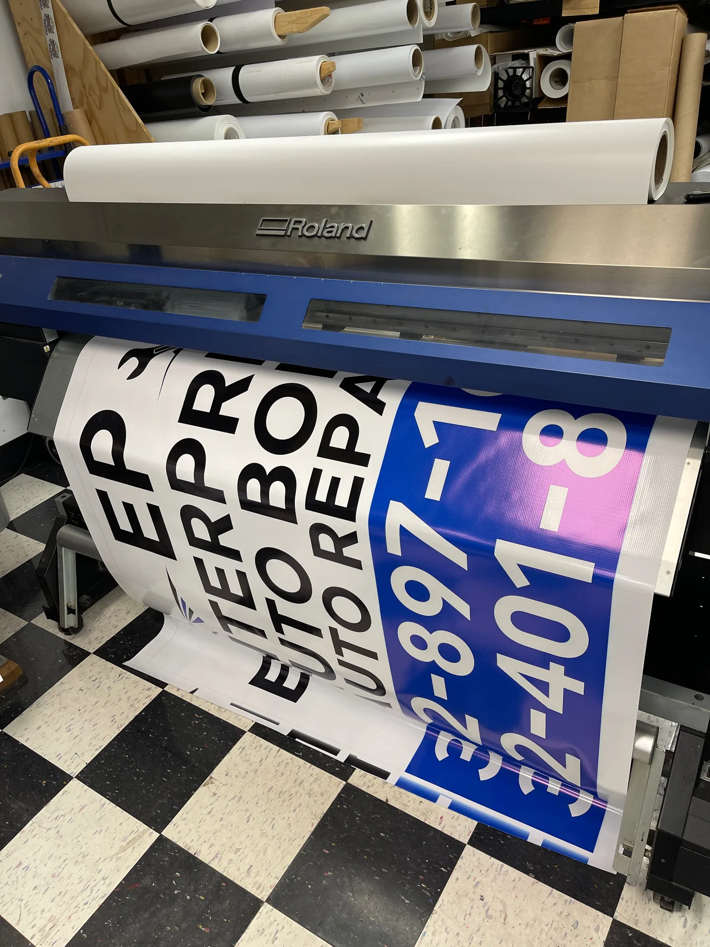 Enterprise Roofing screen printed apparel and branded materials in Delaware